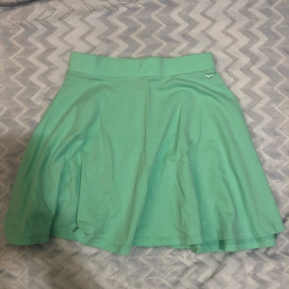 PINK Seafoam Green Shift Skirt